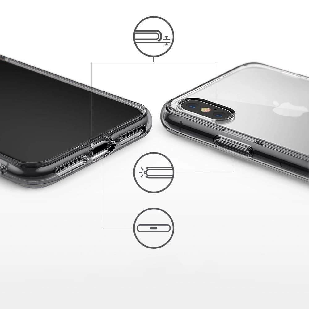 Ringke Fusion iPhone XS/X 5.8 Clear - 3