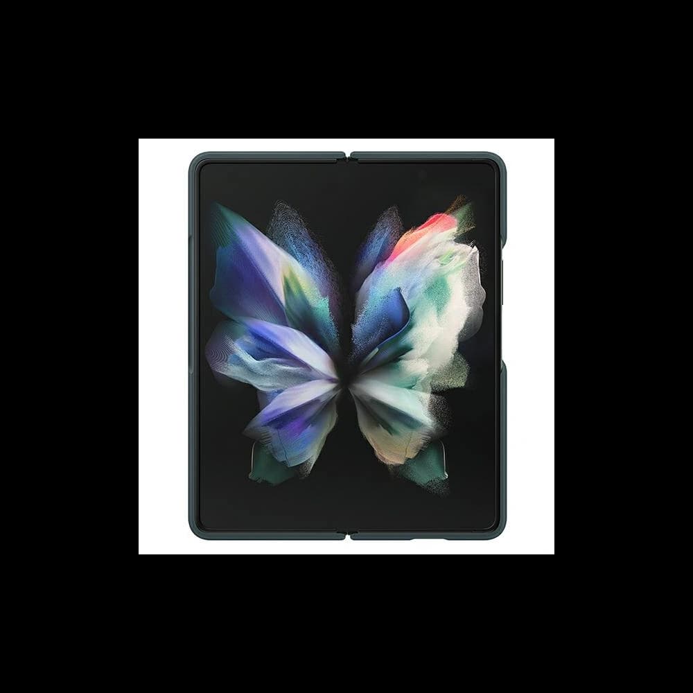 Etui Samsung Galaxy Z Fold 3 EF-PF926TGEGWW zelené/green silikonové pouzdro - 5
