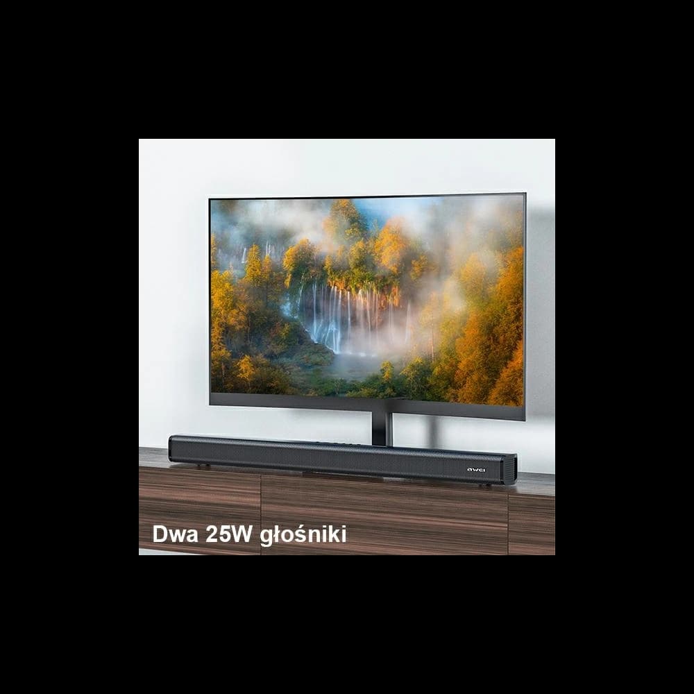 AWEI Bluetooth Soundbar Y999 schwarz/schwarz - 4