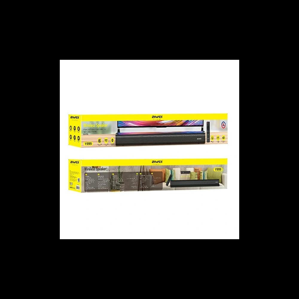 AWEI Bluetooth Soundbar Y999 schwarz/schwarz - 6