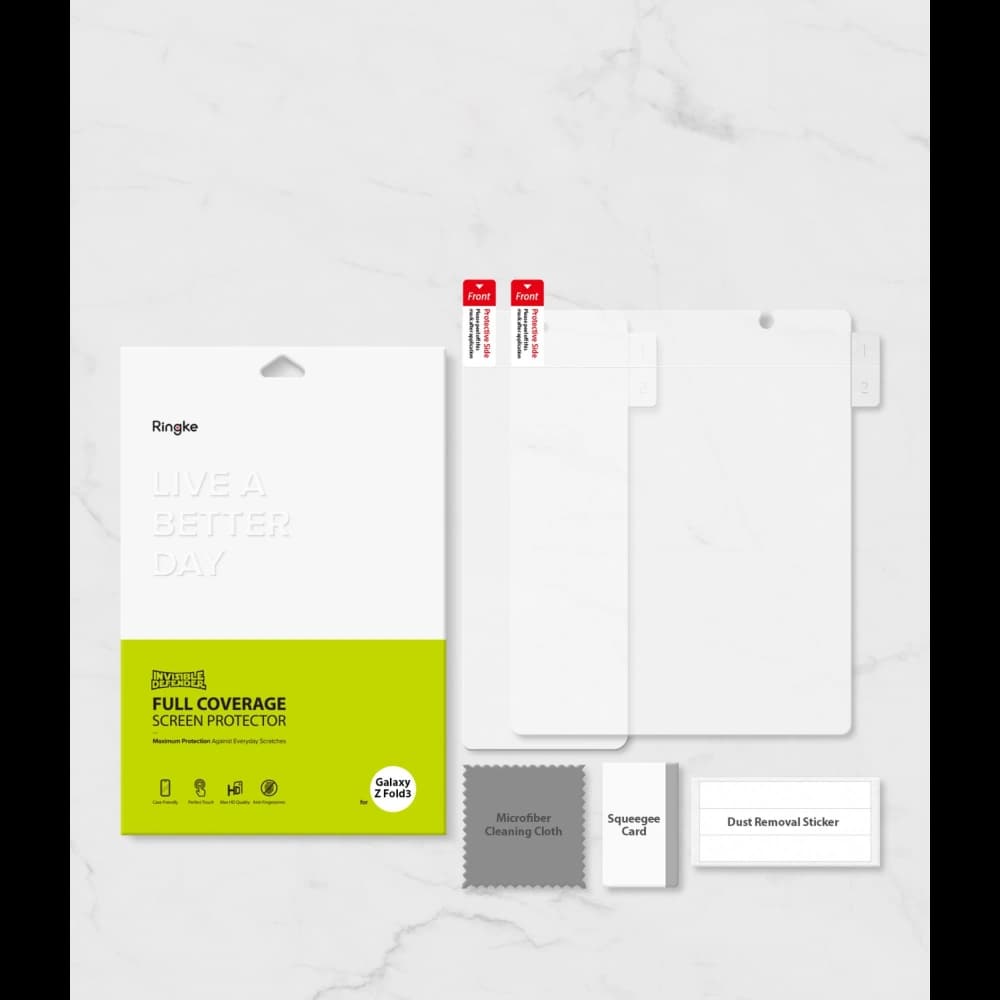 Fólie Ringke Invisible Defender Samsung Galaxy Z Fold 3 [2 PACK] - 10