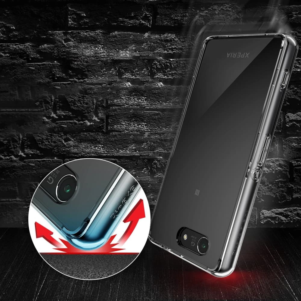 Case Ringke Fusion Sony Xperia Z3 Compact Smoke Black - 2