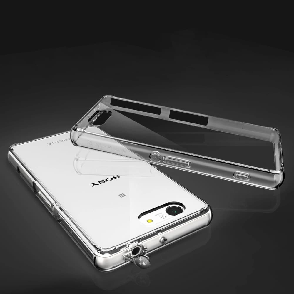 Case Ringke Fusion Sony Xperia Z3 Compact Smoke Black - 5