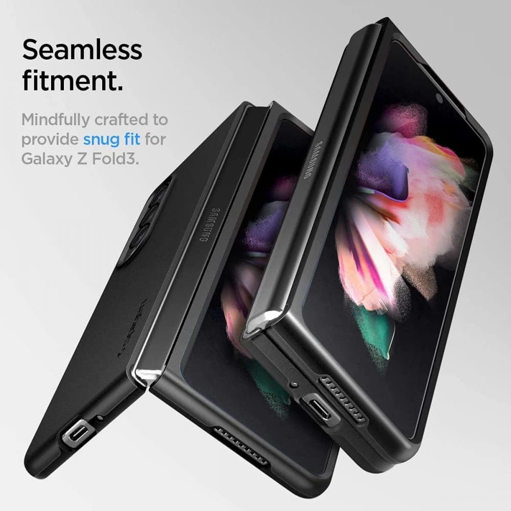 Etui Spigen Thin Fit Samsung Galaxy Z Fold 3 černé - 19