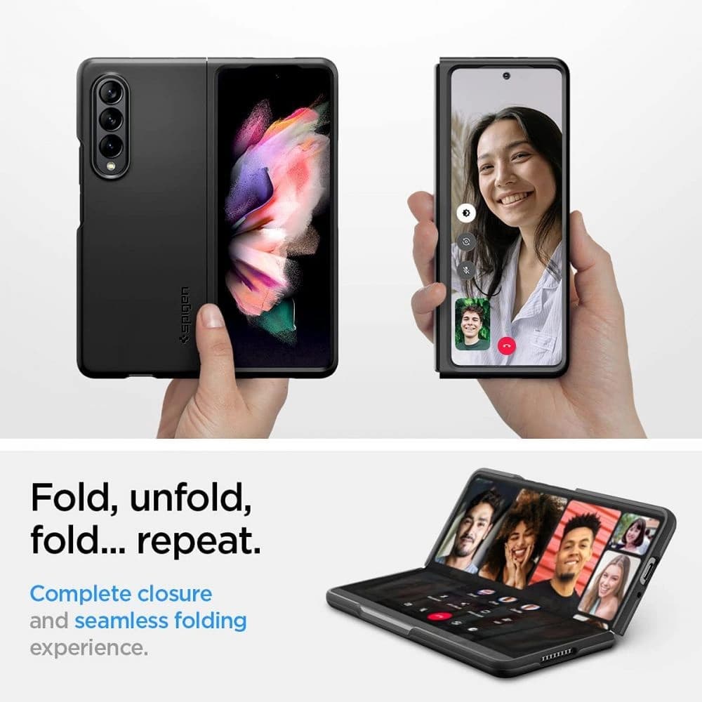 Etui Spigen Thin Fit Samsung Galaxy Z Fold 3 černé - 21