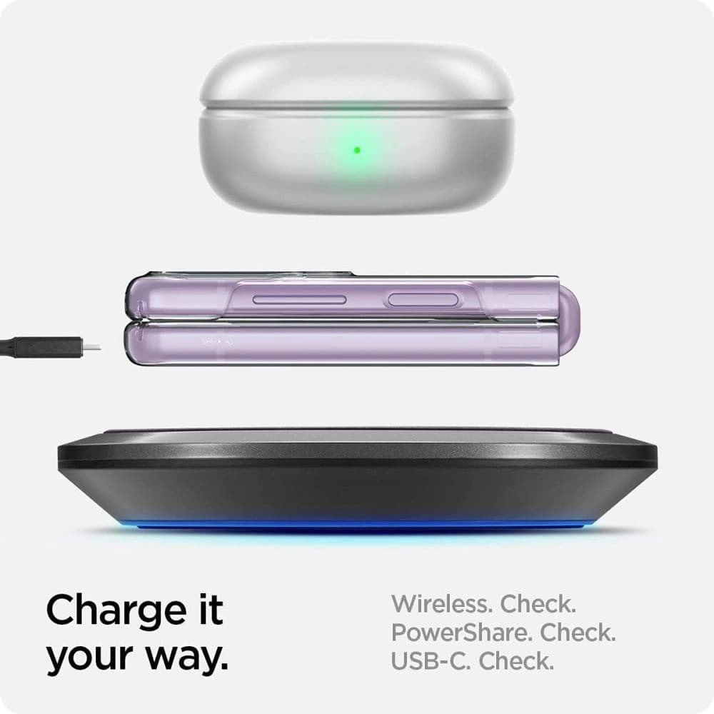 Etui Spigen Airskin Samsung Galaxy Z Flip 3 Crystal Clear - 11