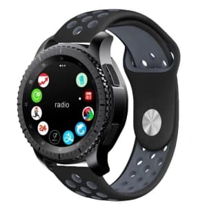 Pasek Tech-Protect Softband Samsung Galaxy Watch 46mm Fekete/szürke