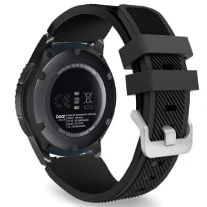 Pasek Tech-Protect Smoothband Samsung Galaxy Watch 46mm Fekete