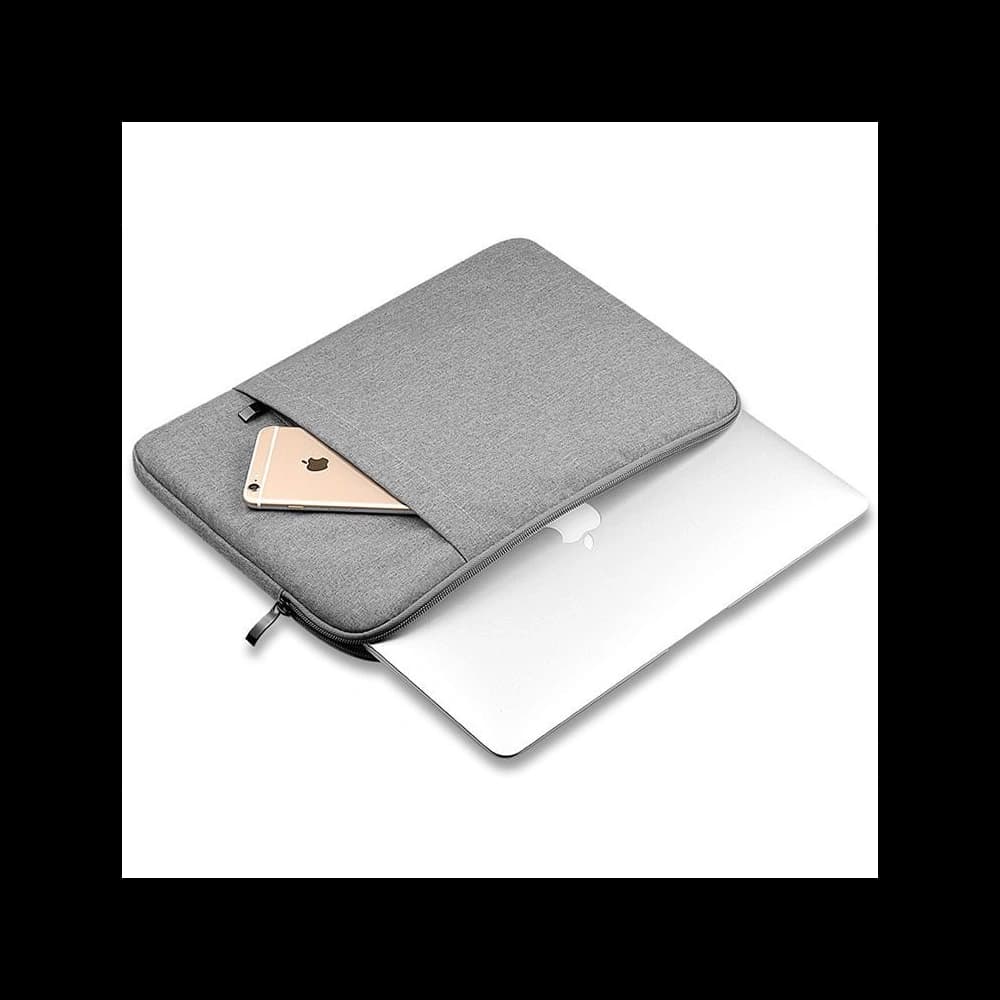 Case Tech-Protect Sleeve Laptop 13-14 Hellgrau - 3