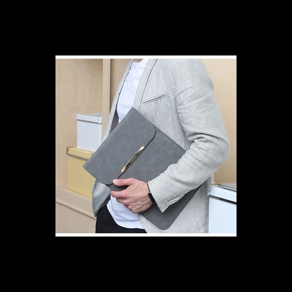 Etui Tech-Protect Taigold Laptop 13-14 Gri Închis - 7