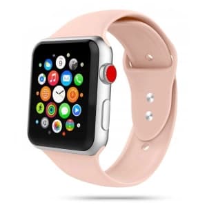 Pasek Tech-Protect Iconband Apple Watch 4/5/6/7/SE/8/9/Ultra 44/45/49mm Rózsaszín Homok