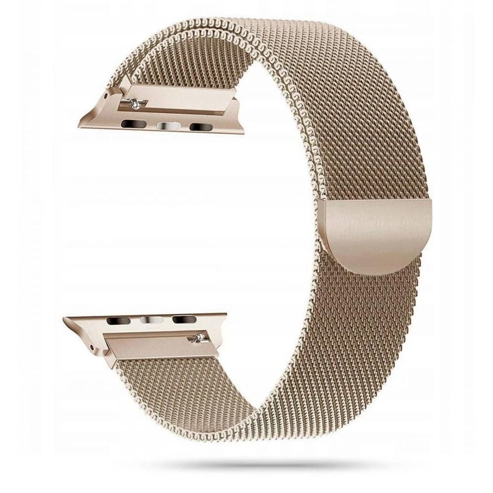 Armband Tech-Protect Milaneseband Apple Watch 4/5/6/7/SE 40/41mm Gold - 1
