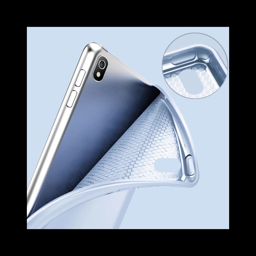 Etui Tech-Protect Smartcase Apple iPad Air 10.9 2020/2022 (a 4-a și a 5-a generație) / iPad Air 11 2024 (a 6-a generație) Albastru Cerulean - 3