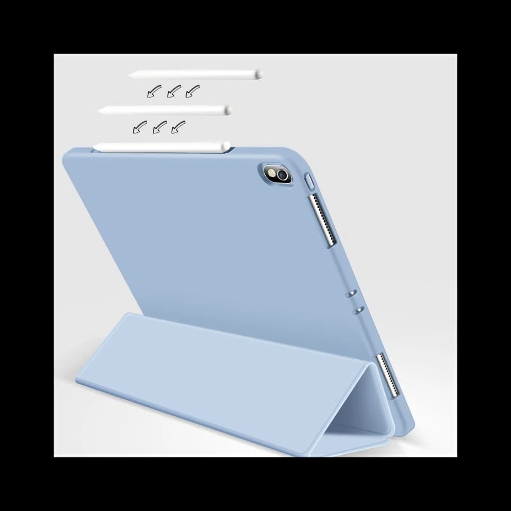 Etui Tech-Protect Smartcase Apple iPad Air 10.9 2020/2022 (a 4-a și a 5-a generație) / iPad Air 11 2024 (a 6-a generație) Albastru Cerulean - 4