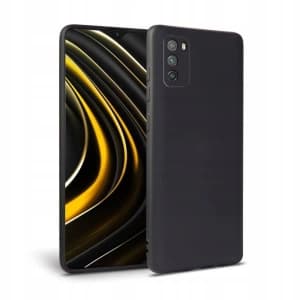 Case Tech-Protect Icon POCO M3 Schwarz