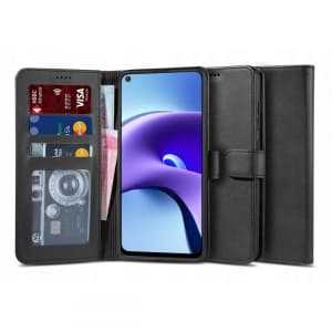 Etui Tech-Protect Wallet 2 Redmi Note 9T 5G Černá