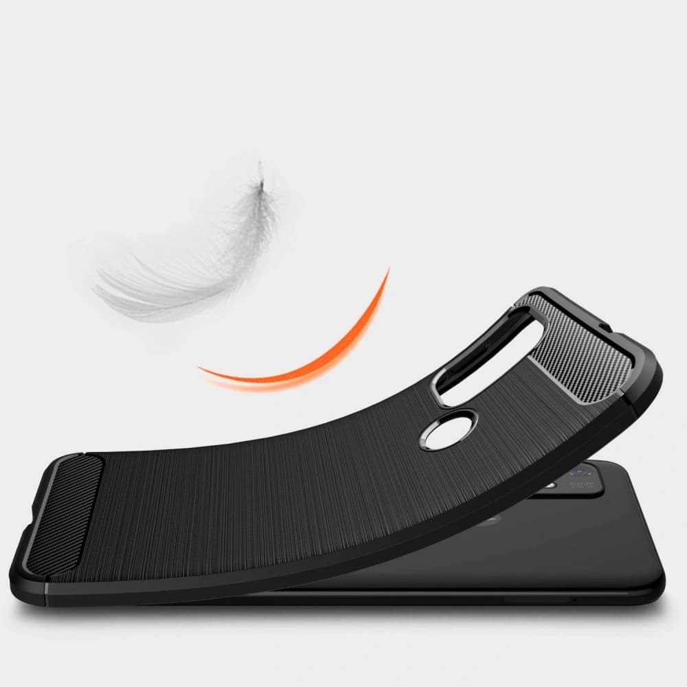 Etui Tech-Protect TPUCarbon Motorola Moto G30/G10 Negru - 4