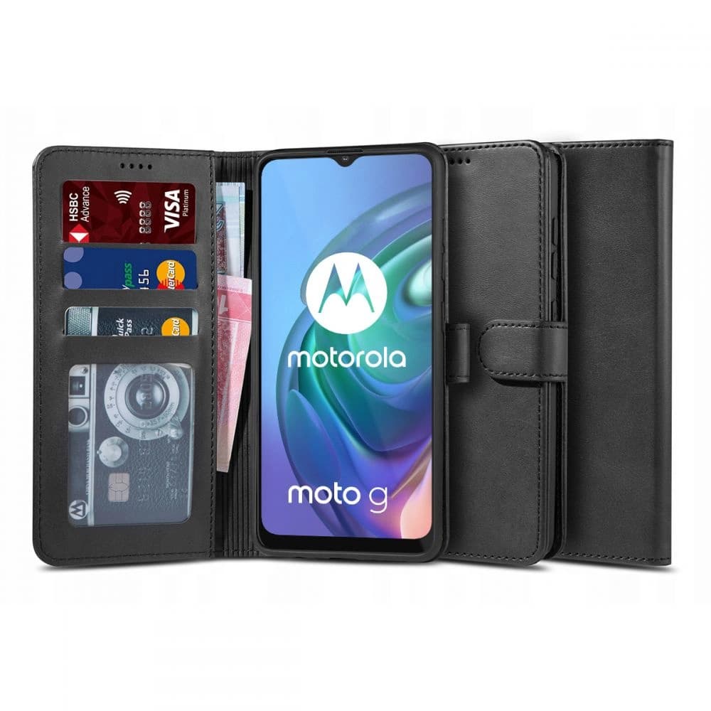 Etui Tech-Protect Wallet 2 Motorola Moto G10/G30 Negru - 1