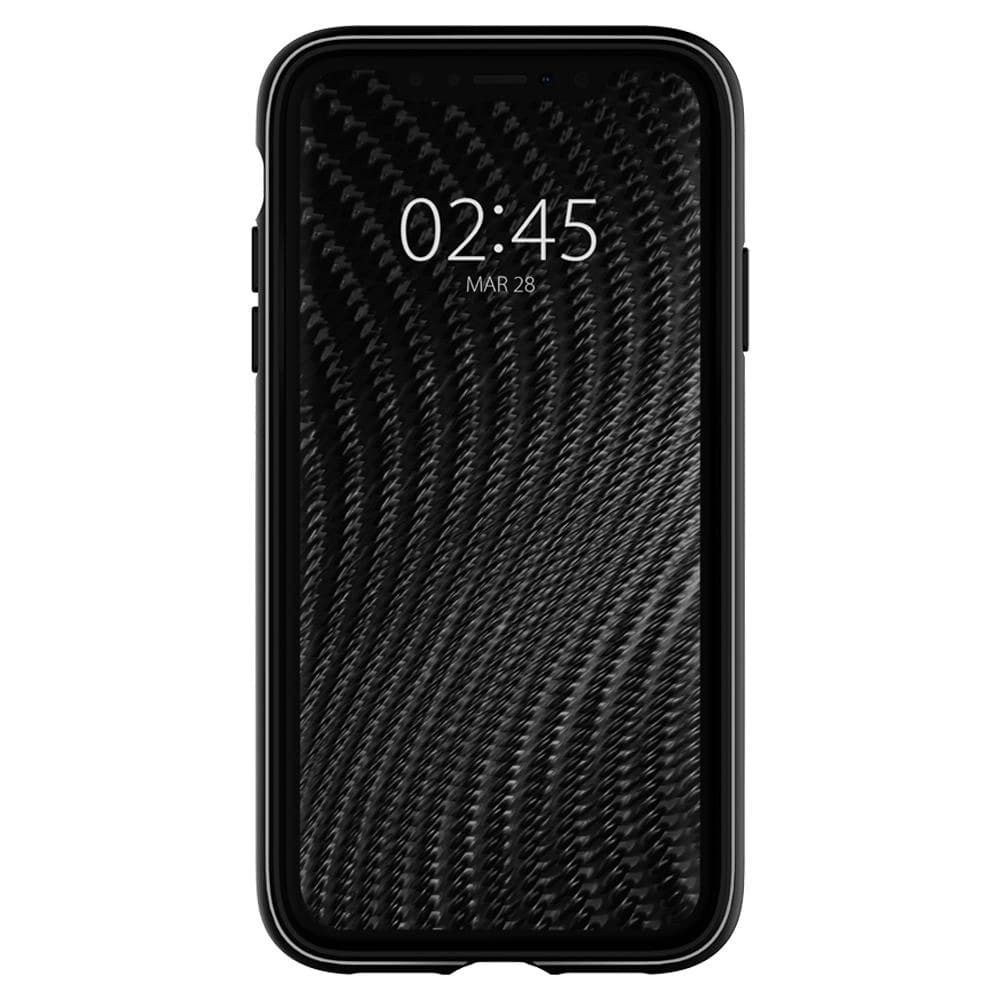 Case Spigen Rugged Armor iPhone XR 6.1 Schwarz - 3