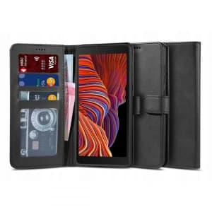 Case Tech-Protect Wallet 2 Samsung Galaxy Xcover 5 Schwarz