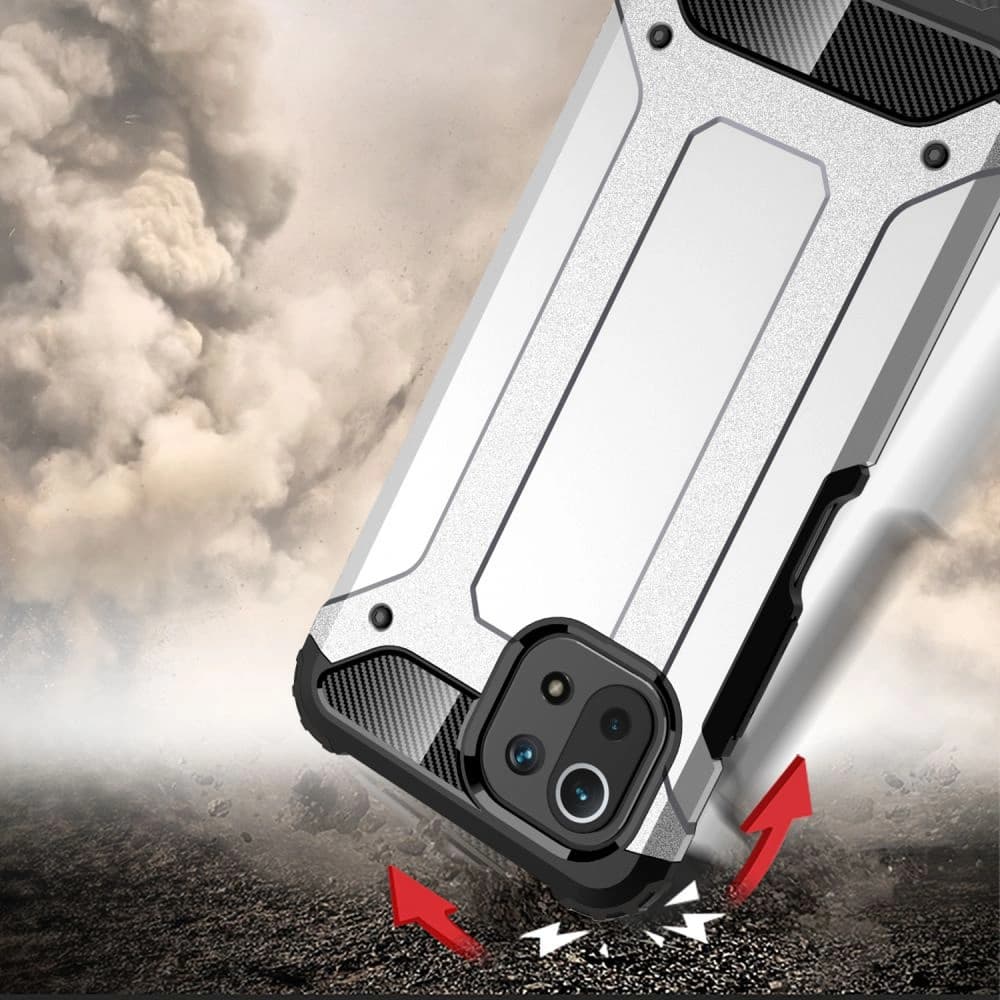 Etui Tech-Protect Xarmor Xiaomi Mi 11 Lite 4G/5G Černá - 4