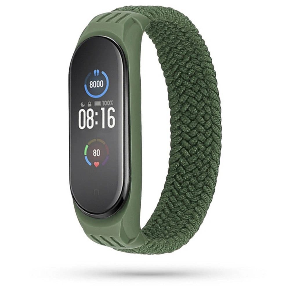 Tech-Protect Loop Xiaomi Mi Band 5/6 Army Green - 1