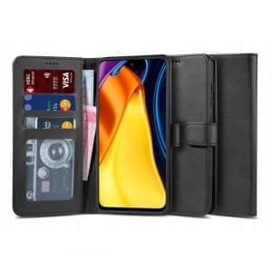 Case Tech-Protect Wallet 2 POCO M3 Pro 5G/Redmi Note 10 5G Schwarz