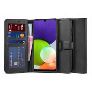 Tech-Protect Wallet 2 Samsung Galaxy A22 4G Black