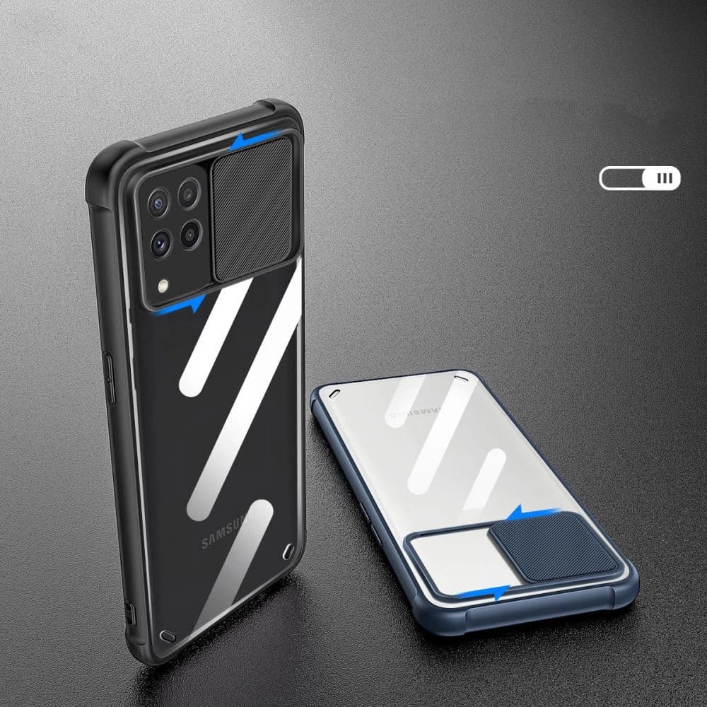 Tech-Protect Camshield Samsung Galaxy A22 4G Black - 4