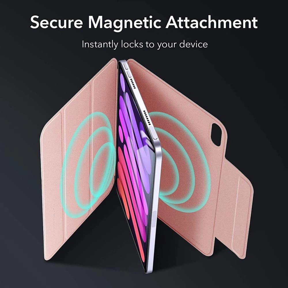 Etui ESR Rebound Magnetic Apple iPad mini 2021 (6. generație) / iPad mini 8.3" 2024 7gen Rose Gold - 6