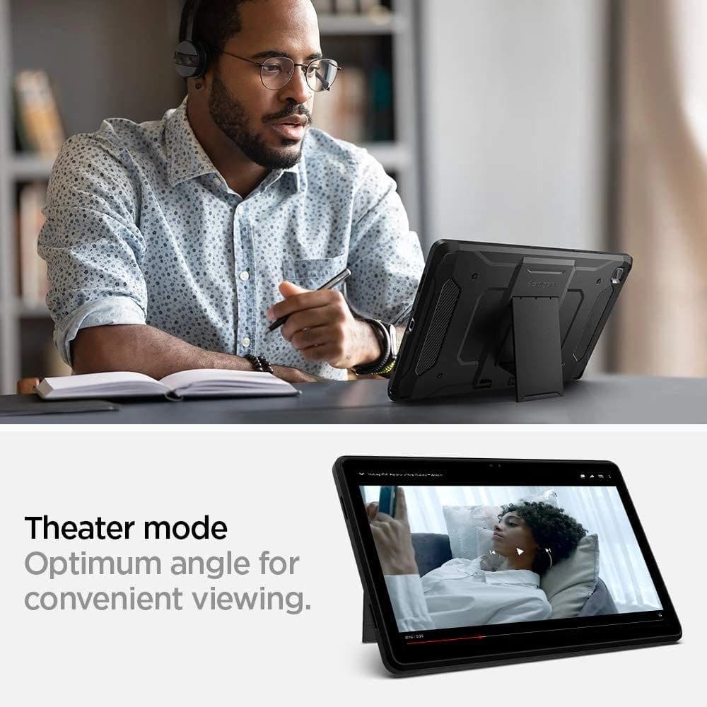 Case Spigen Tough Armor Pro Samsung Galaxy Tab A7 Schwarz - 14