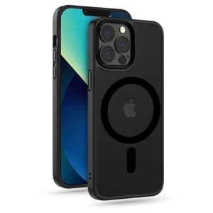 Etui Tech-Protect Magmat MagSafe Apple iPhone 13 Pro Negru Mat