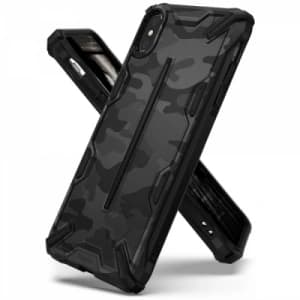 Case Ringke Dual-X Design iPhone XS Max 6.5 Camo (Moro) Schwarz