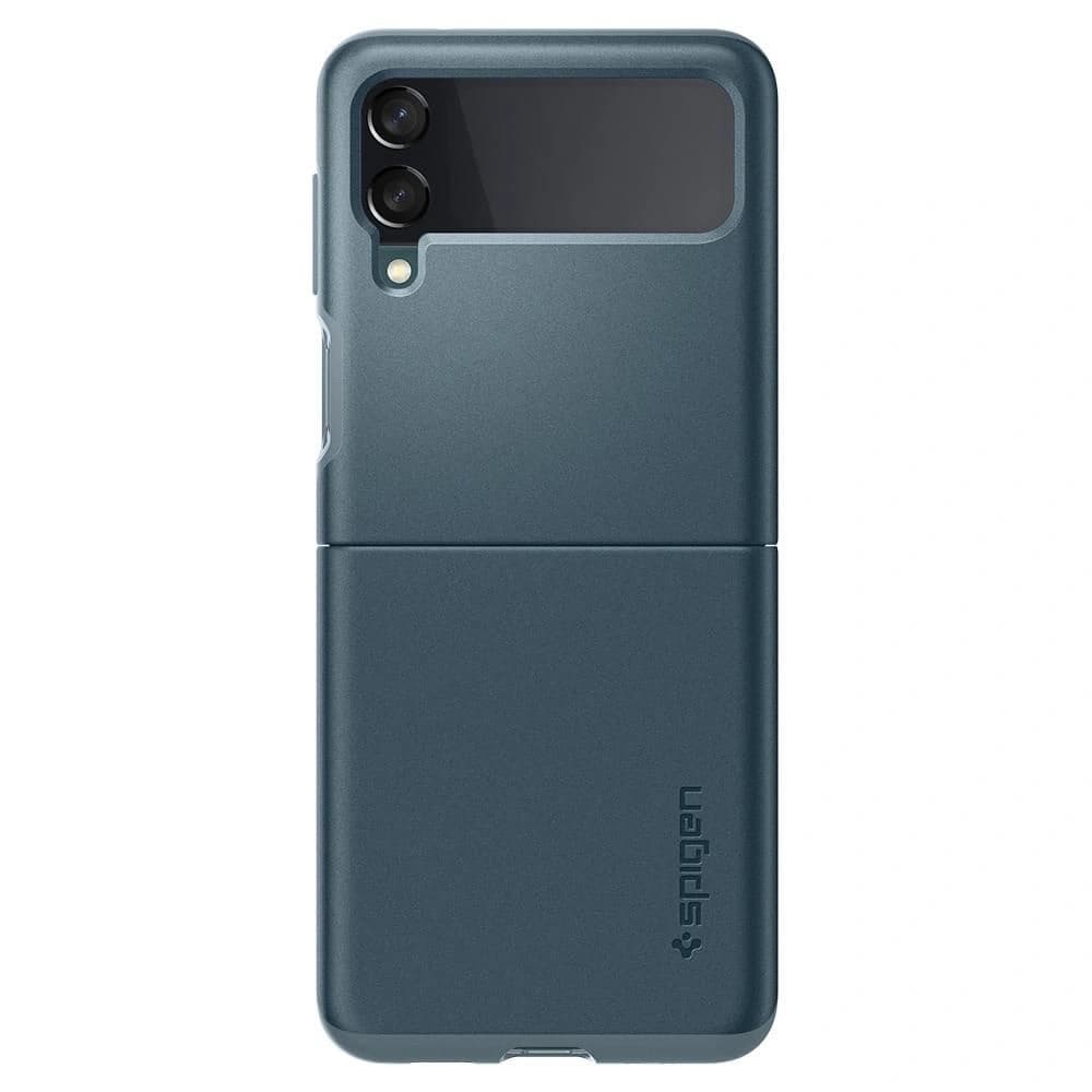 Case Spigen Thin Fit Samsung Galaxy Z Flip 3 Glänzend Grün - 9