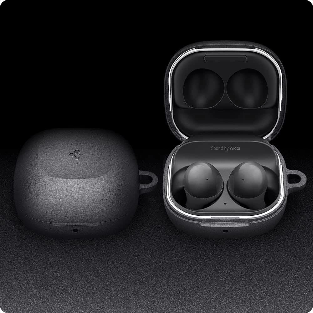 Etui Spigen Geo Fit Samsung Galaxy Buds 2/Live/Pro Grafit Gri - 14