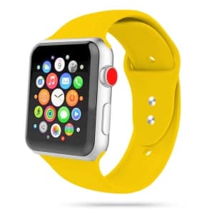 Pasek Tech-Protect Iconband Apple Watch 4/5/6/7/SE/8/9/Ultra 44/45/49mm Sárga