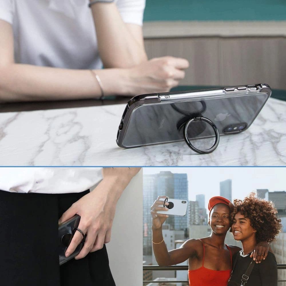 Fingerhalter Tech-Protect Magnetischer Telefonring Schwarz - 6