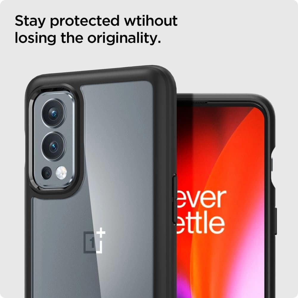 Etui Spigen Ultra Hybrid OnePlus Nord 2 5G Matná černá - 2