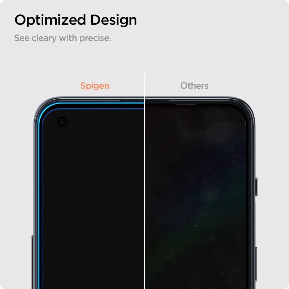Spigen GLAS.tR Slim OnePlus Nord 2 5G/CE 5G Black - 4