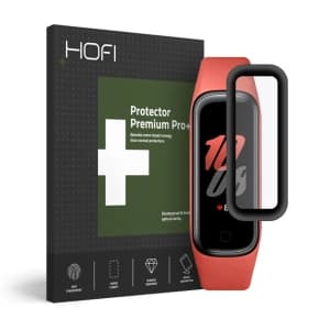 Hybriertes Glas Hofi Hybrid Glass Samsung Galaxy Fit 2 Schwarz