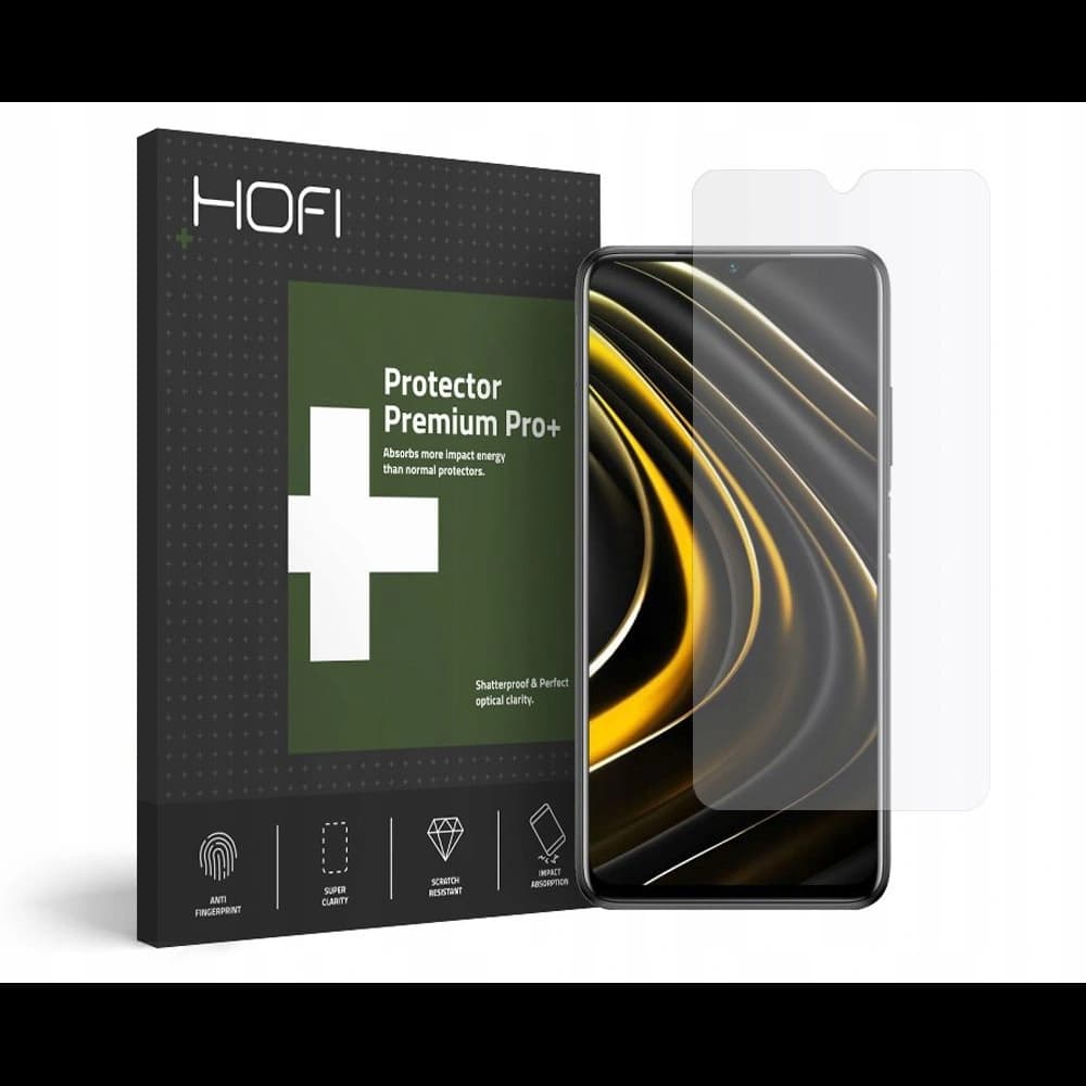 Hybriertes Glas Hofi Hybrid Pro+ POCO M3 - 1