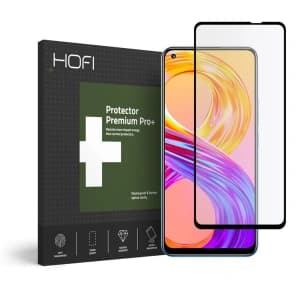 Gehärtetes Glas Hofi Glass Pro+ Realme 8/8 Pro Schwarz