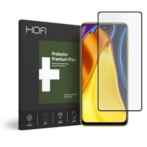 Hochgeschütztes Glas Hofi Glass Pro+ POCO M3 Pro 5G/Redmi Note 10 5G Schwarz