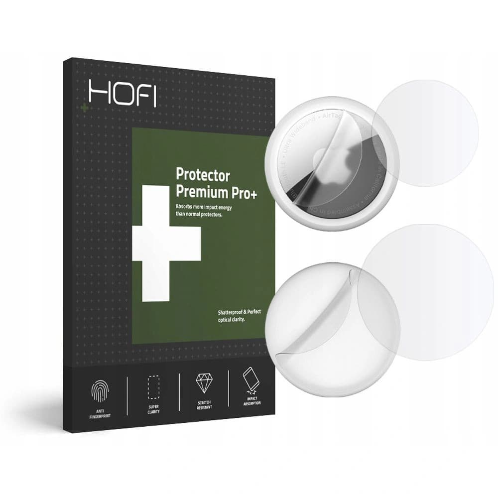 Folie Hofi Hydrogel Pro+ Apple AirTag [2 PACK] - 1