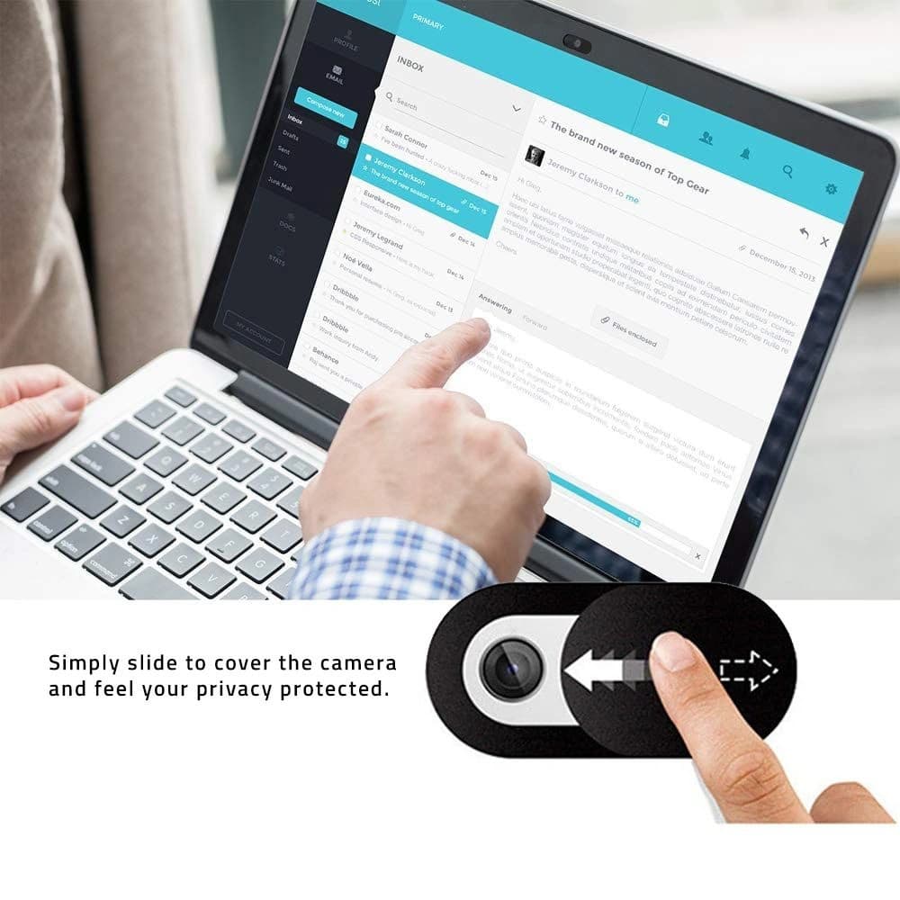 Clona kamery Hofi Slim Pro+ Webcam Cover Black - 2