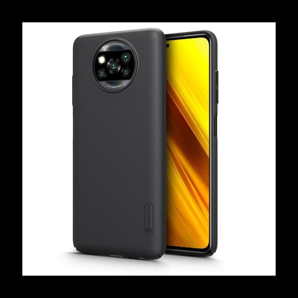 Case Nillkin Frosted Shield POCO X3 Pro/X3 NFC Schwarz - 1