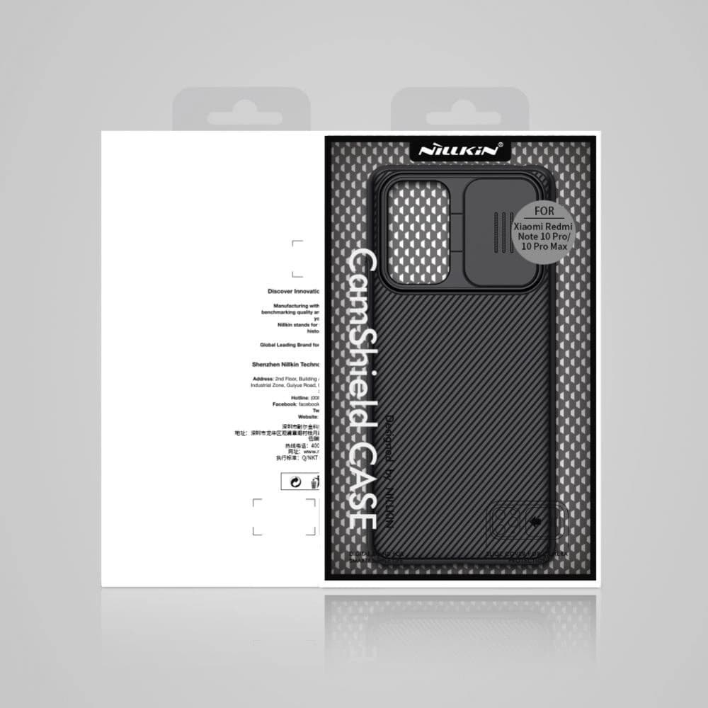 Case Nillkin CamShield Redmi Note 10 Pro Schwarz - 10