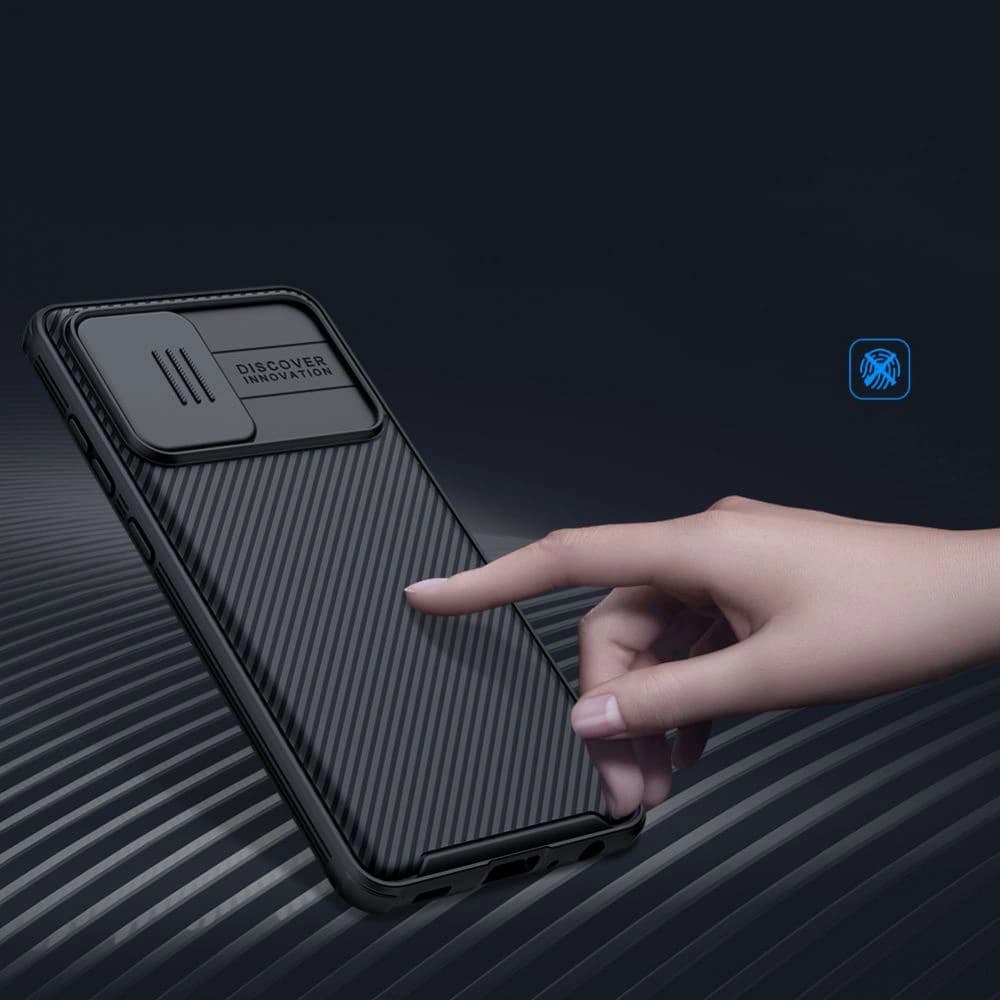 Case Nillkin CamShield Pro Samsung Galaxy A72 Schwarz - 6
