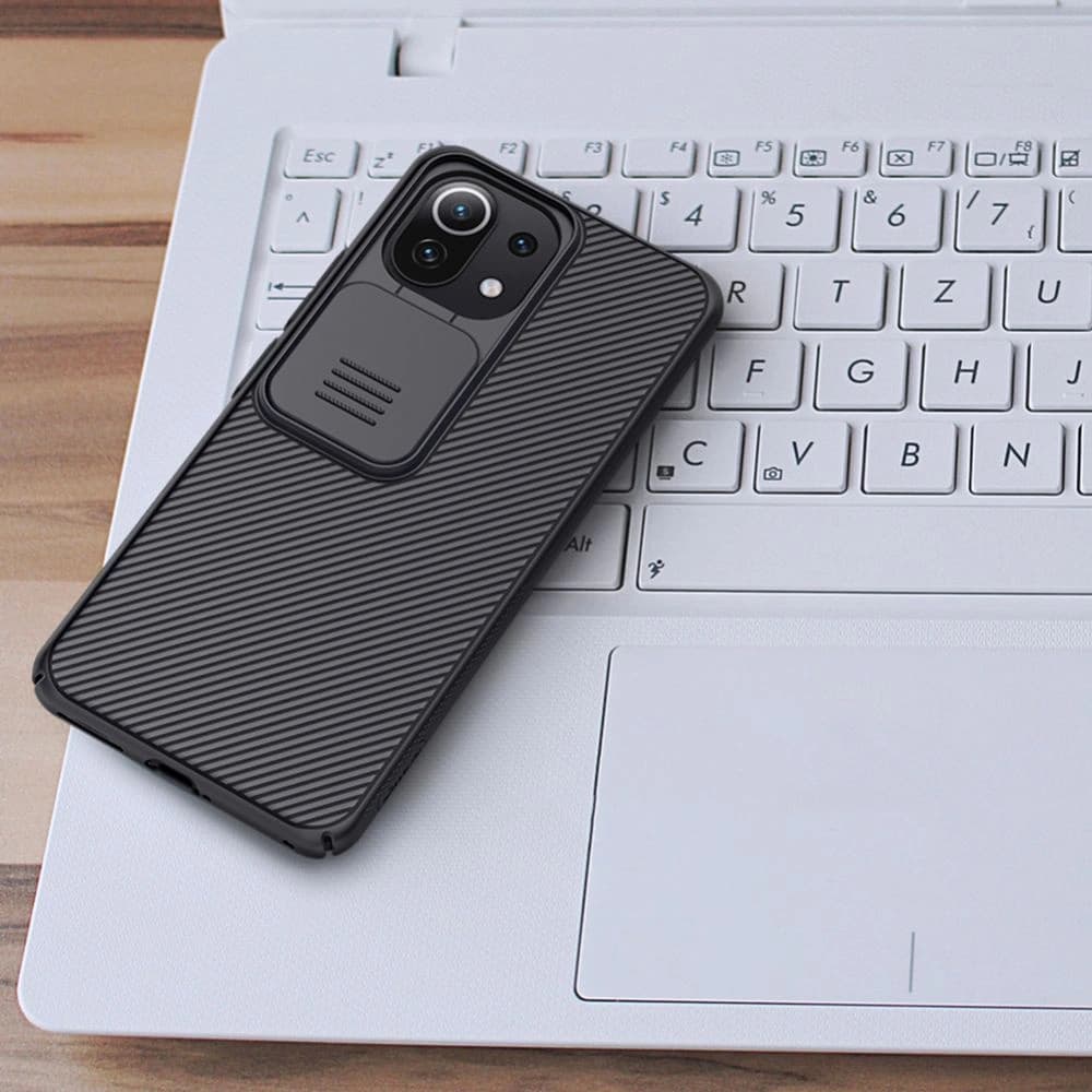 Etui Nillkin CamShield Xiaomi Mi 11 Lite/NE/5G Černá - 10