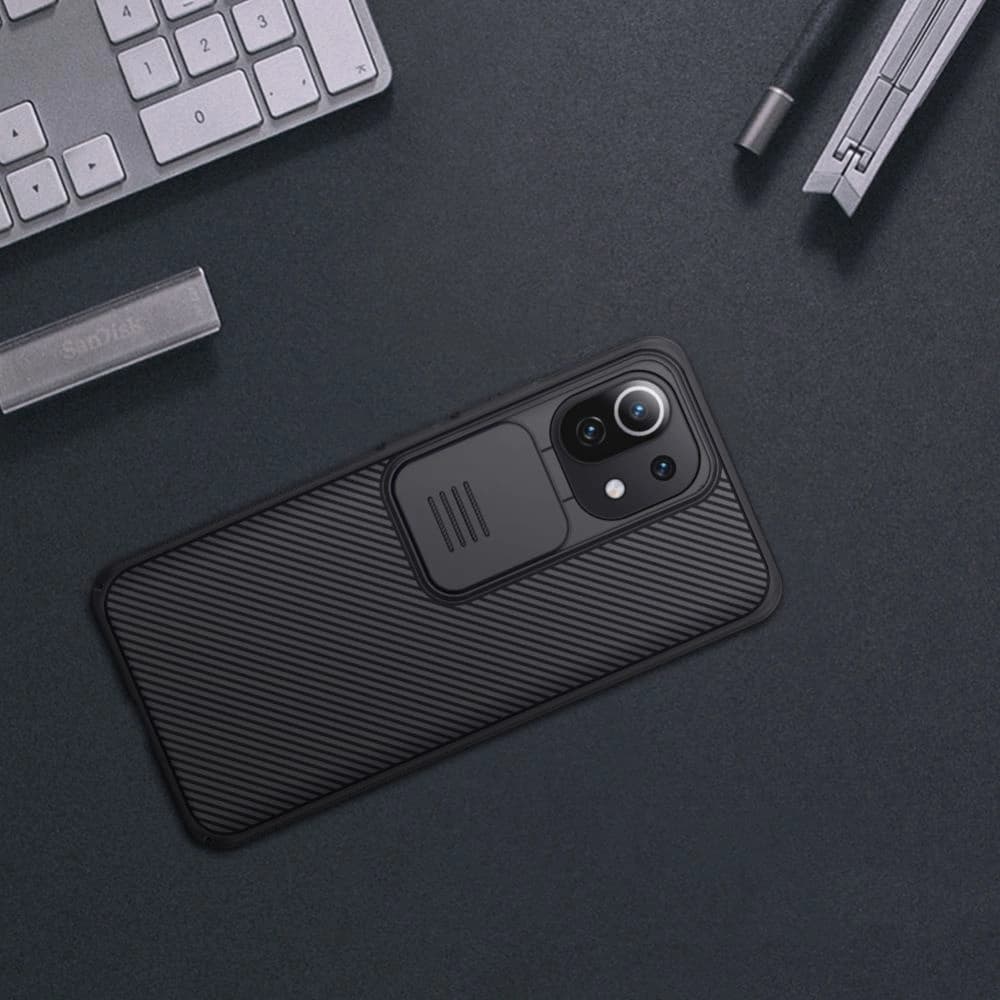 Etui Nillkin CamShield Xiaomi Mi 11 Lite/NE/5G Černá - 11